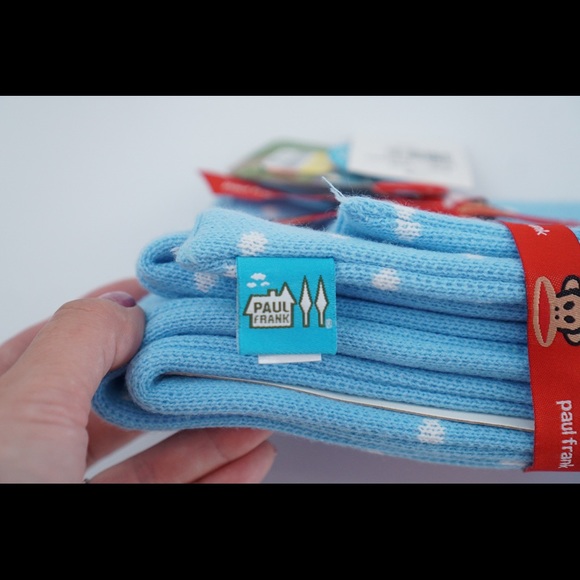 Paul Frank Julius Monkey Beanie Scarf and Button - Picture 7 of 10